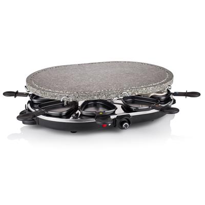 Princess 162604 Raclette 8 Oval Stone Grill Party